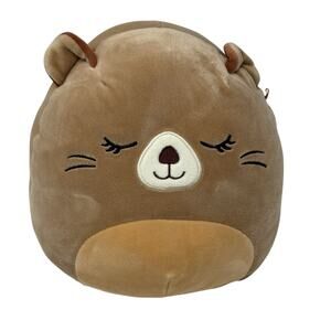 Squishmallows MAISHA The Beaver 9” Stuffed Animal Soft Plush Toy Big Brown Tail